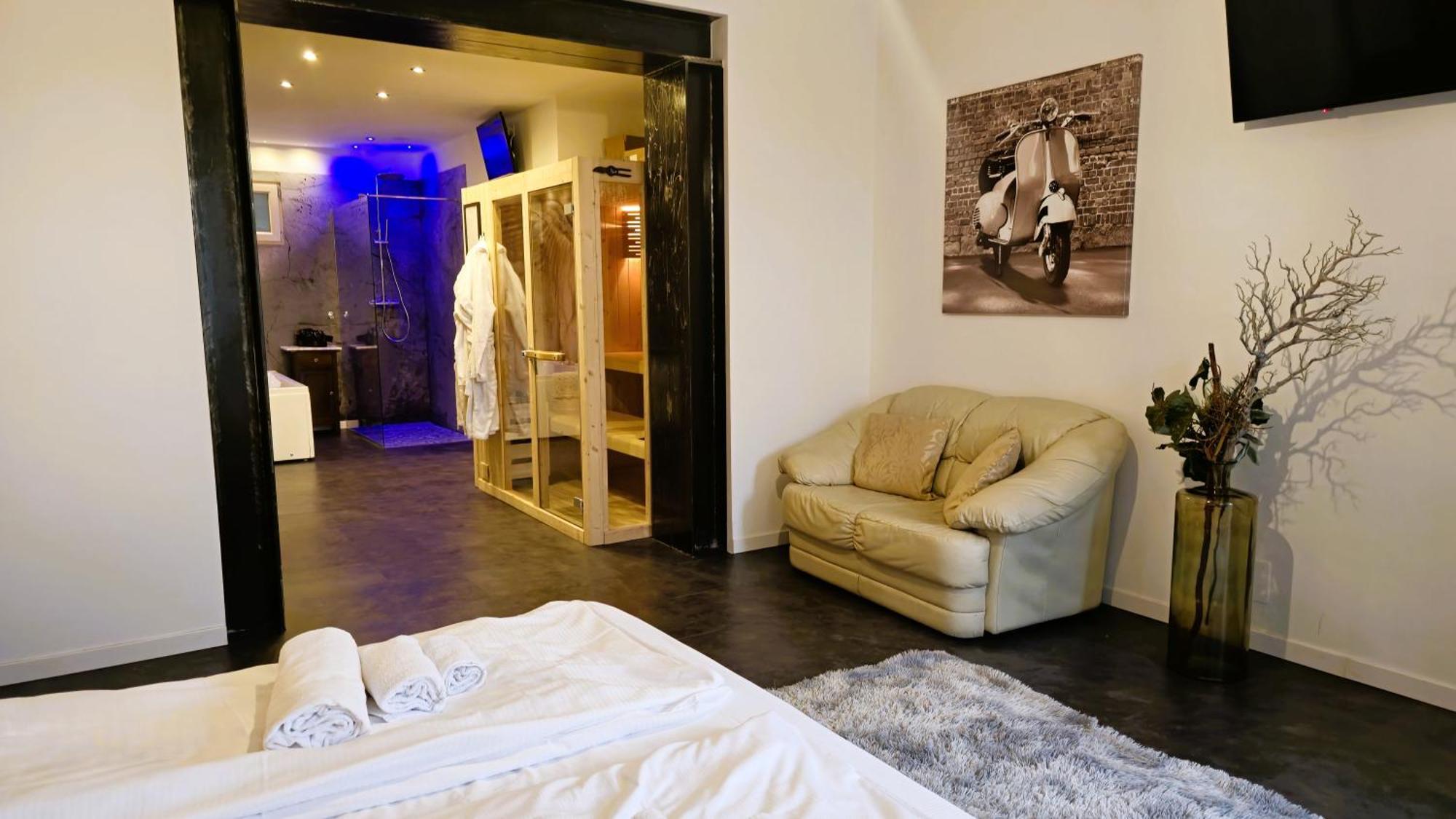 Relais Villa Olivi Costermano Bagian luar foto
